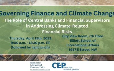Governing Finance and Climate Change