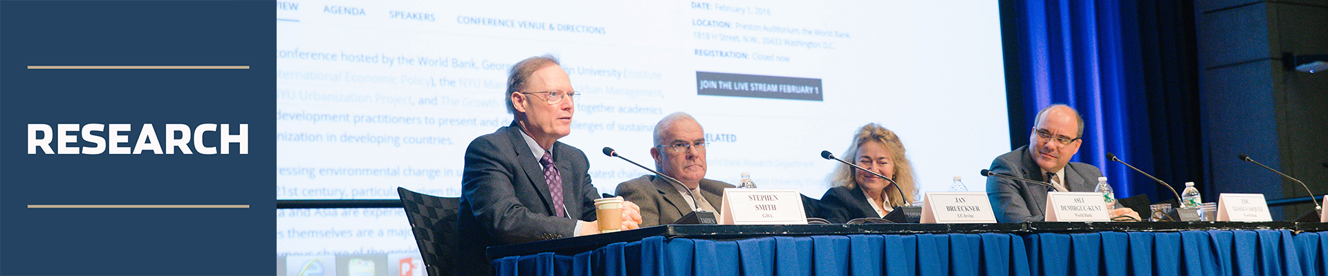 Research section banner