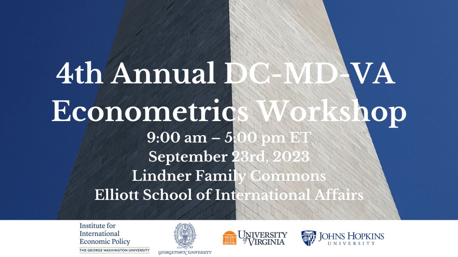 4th Annual DC-MD-VA Economics Workshop