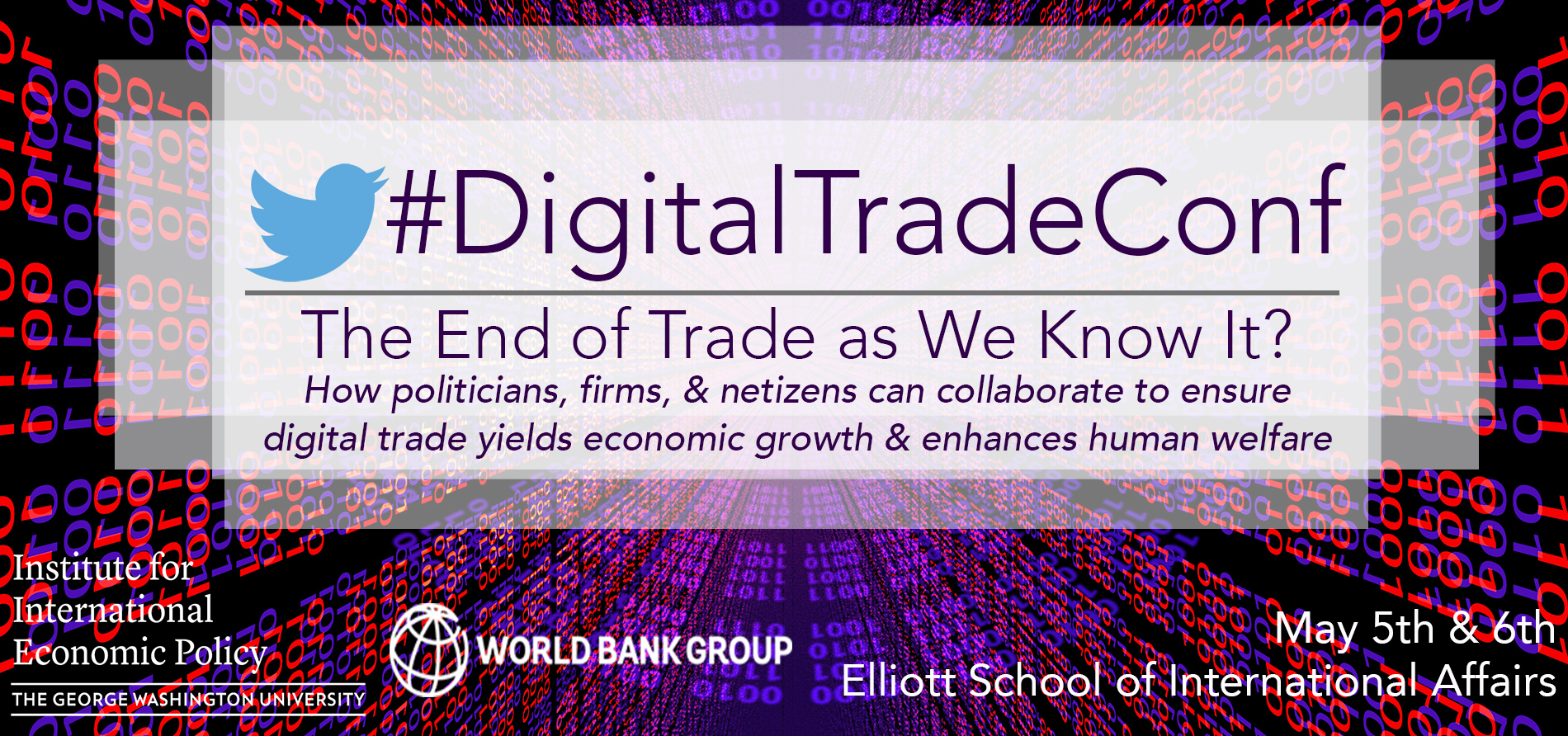 Digital Trade Conference: The End of Trade as We Know It?
