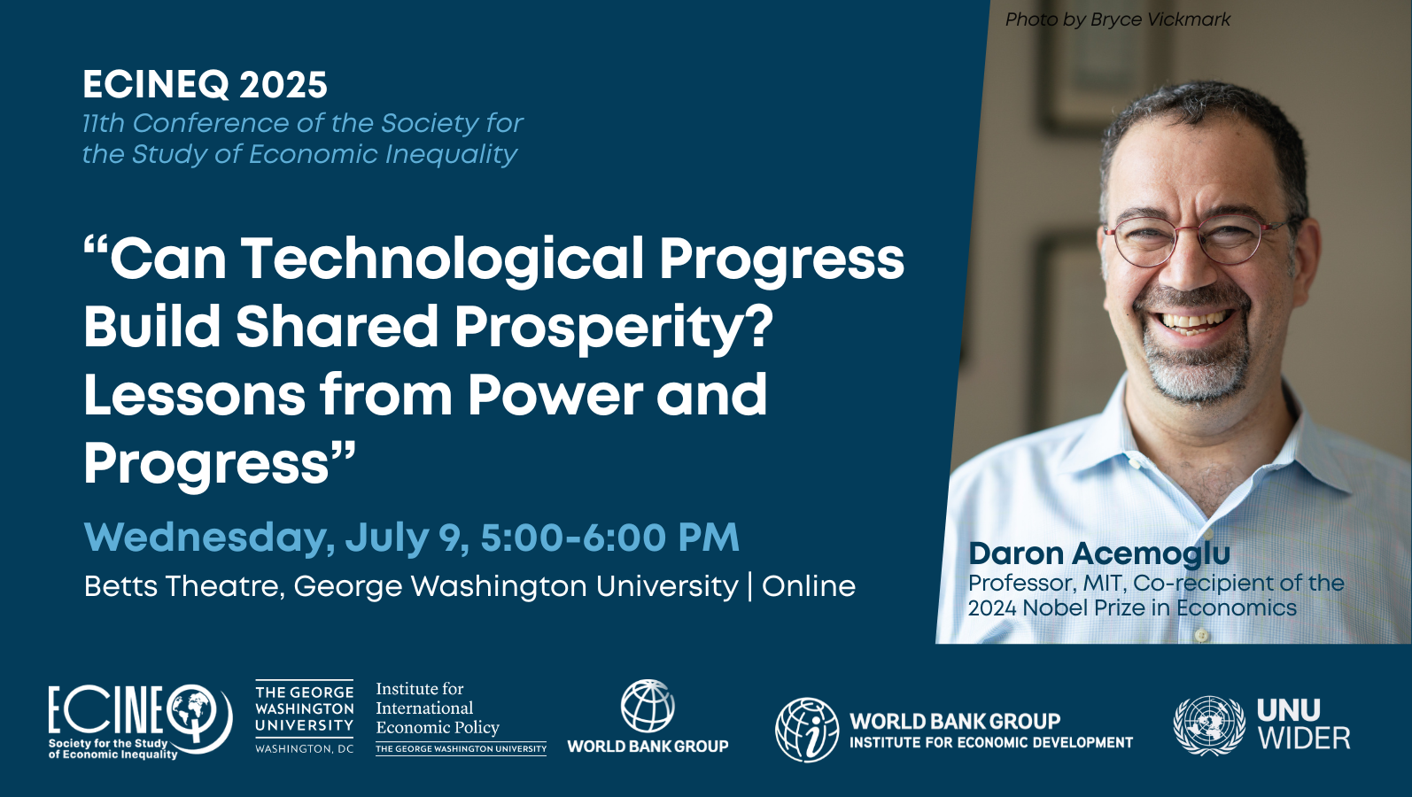 Daron Acemoglu Keynote