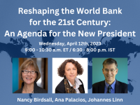 Reshaping the World Bank