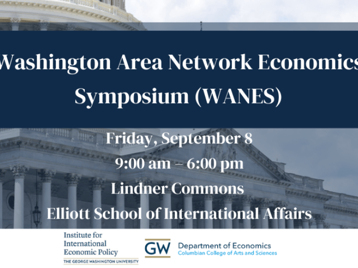 Washington Area Network Economics Symposium (WANES)