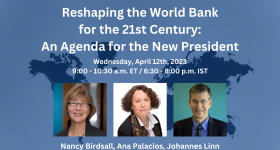 Reshaping the World Bank