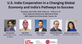 U.S. India Cooperation in a Changing Global Economy and India's Pathways to Success.