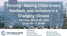 Thriving - Making Cities Green, Resilient, and Inclusive in a Changing Climate